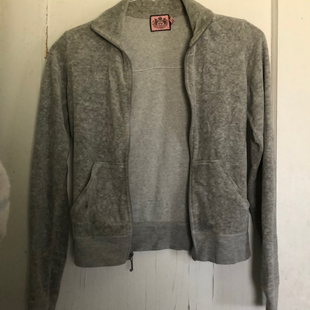 Juicy Couture light velour jacket.